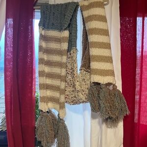 Free People Scarf, oversized scarf, knit, like new
